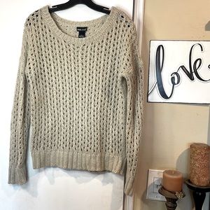 EUC sweater see through knit by Wet Seal